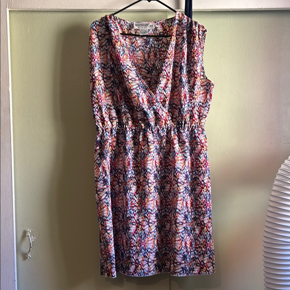 Multicolor Sleeveless Dress